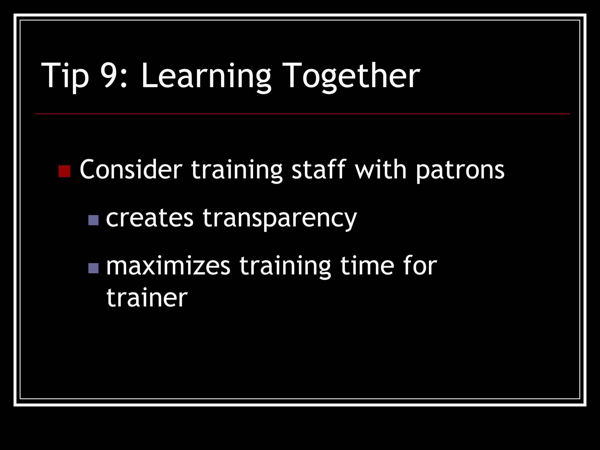 Top Tips for Teaching 2.0 Classes