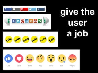 give the
user
a job
 