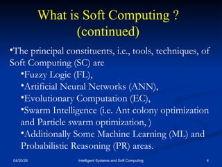 Comprehensive Introduction to Intelligent Systems and Soft Computing ...