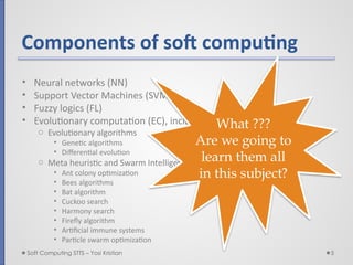 Comprehensive Introduction to Machine Learning and Soft Computing ...