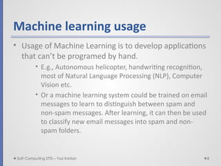 Comprehensive Introduction to Machine Learning and Soft Computing ...