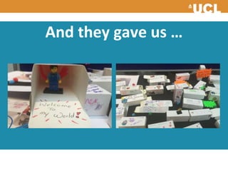 And they gave us …
 