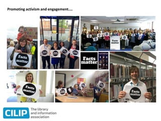 Promoting activism and engagement....
 