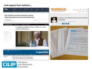 And support from Authors!...
 