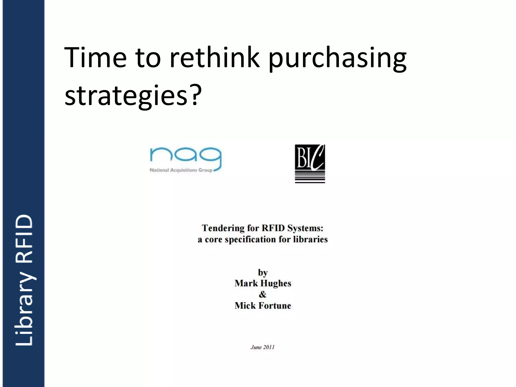 Time to rethink purchasing
strategies?
 