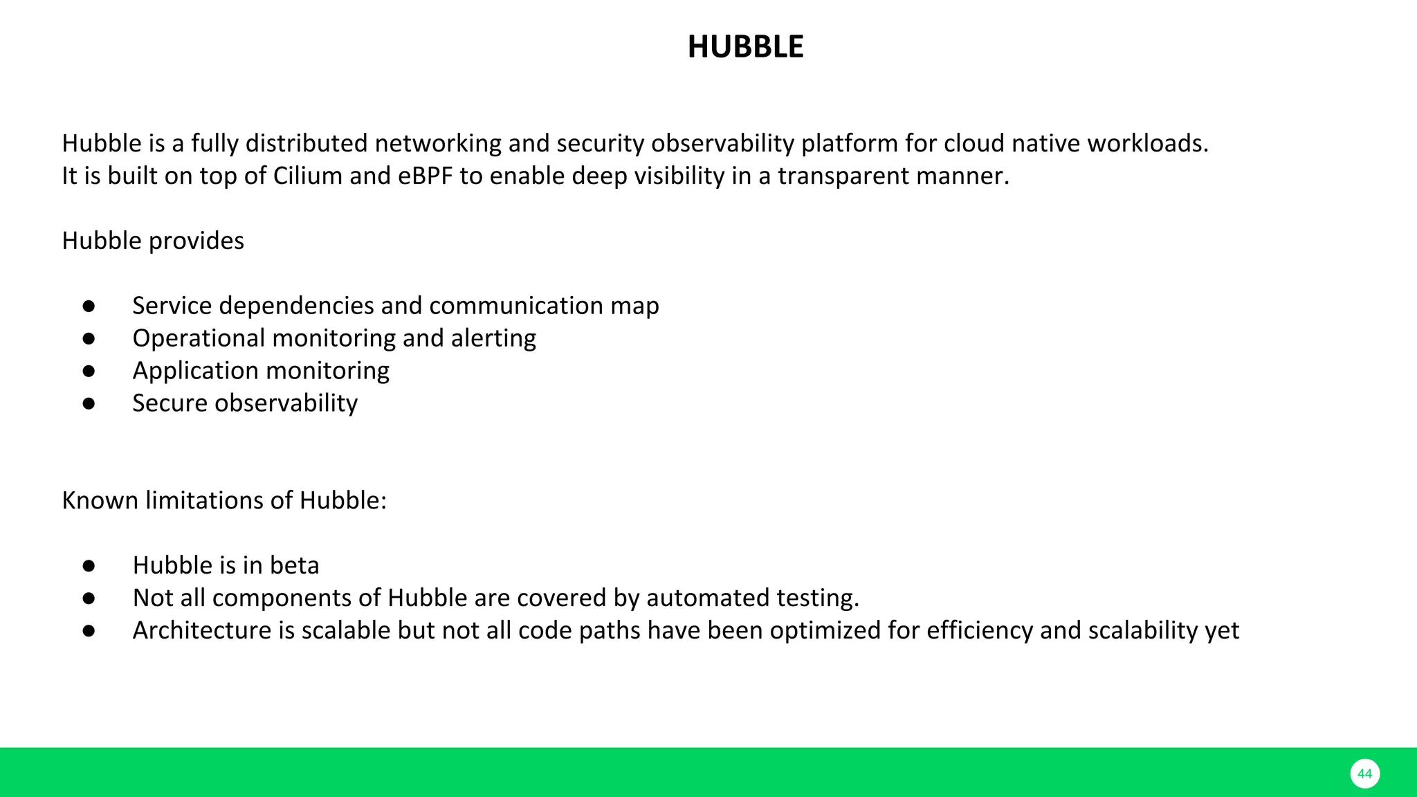 44 ● ● ● ● ● ● ● 