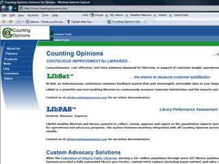 Understanding what’s being accomplished rather than on what’s being performed