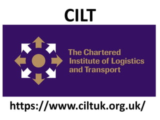 CILT
https://www.ciltuk.org.uk/
 