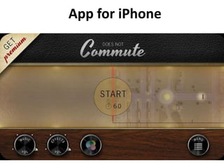 App for iPhone
 