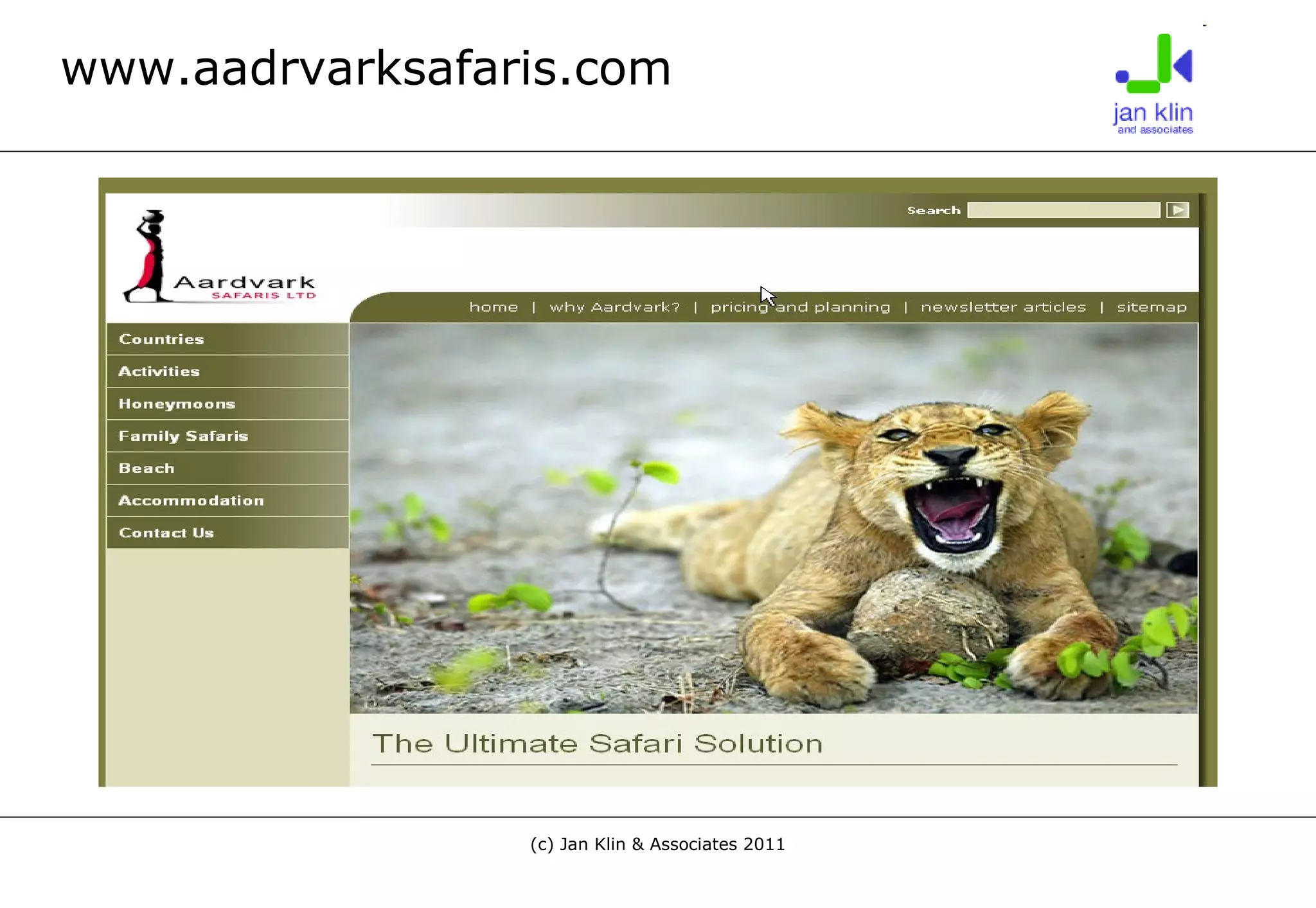 www.aadrvarksafaris.com 