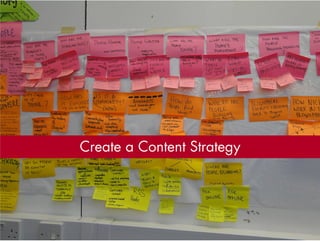 Create a Content Strategy
 