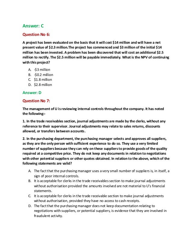 cima management case study past papers pdf