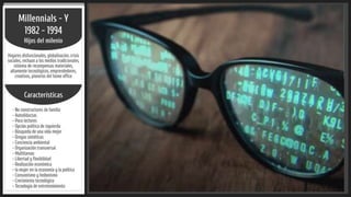 CENTENN
IALS
INTERNET LLEGA A
NUESTRAS VIDAS
GENERACIÓN Z
Tecnología y RRSS bajo el brazo.
90´s - 2010´s
PENSAMIENTO
TECNOLÓGICO:
"El mail es un acceso a un
servicio; Con tener Snapchat es
más que suficiente. Facebook
ya es para mayores".
 