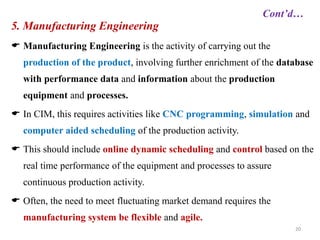introduction to computer integrated manufacturing | PDF