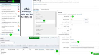 Copyright ©2023 | guidepointsecurity.com
Setup
Common
Information
Model app
 