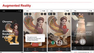 Augmented Reality
61
• placeholder
 