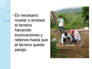Concreto CiclópeoEste es un sistema que ha quedado prácticamente en desuso, se usaba en construcciones con cargas poco importantes; exceptuando las construcciones auxiliares como vallas de cerramiento en terrenos suficientemente resistentes. 
