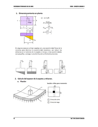 UNIVERSIDAD TECNOLOGICA DE LOS ANDES CURSO : CONCRETO ARMADO II
12 Ing° Erick Alarcón Camacho
 