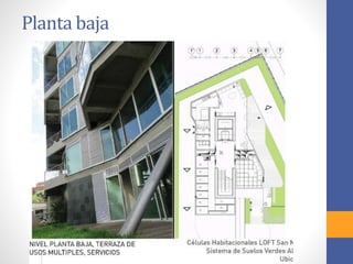 Planta baja
 