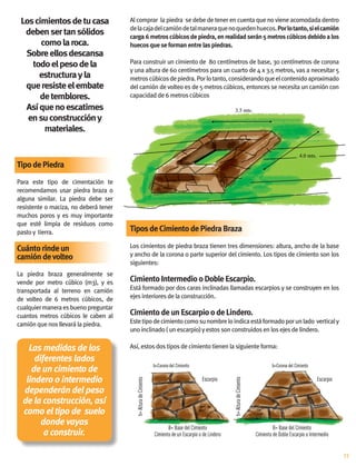 Cimientos piedra-braza | PDF