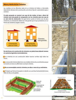 Cimientos piedra-braza | PDF