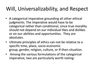 C Immanuel Kant