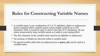 C –imp points | PPTX | Programming Languages | Computing