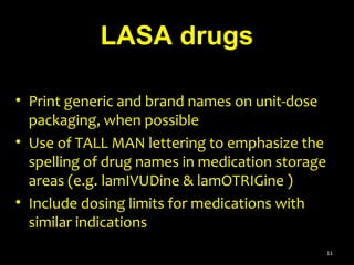 Preventing medication errors and adverse drug events | PPT