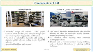 Computer Integrated Manufacturing (CIM) Mechanical | PPTX