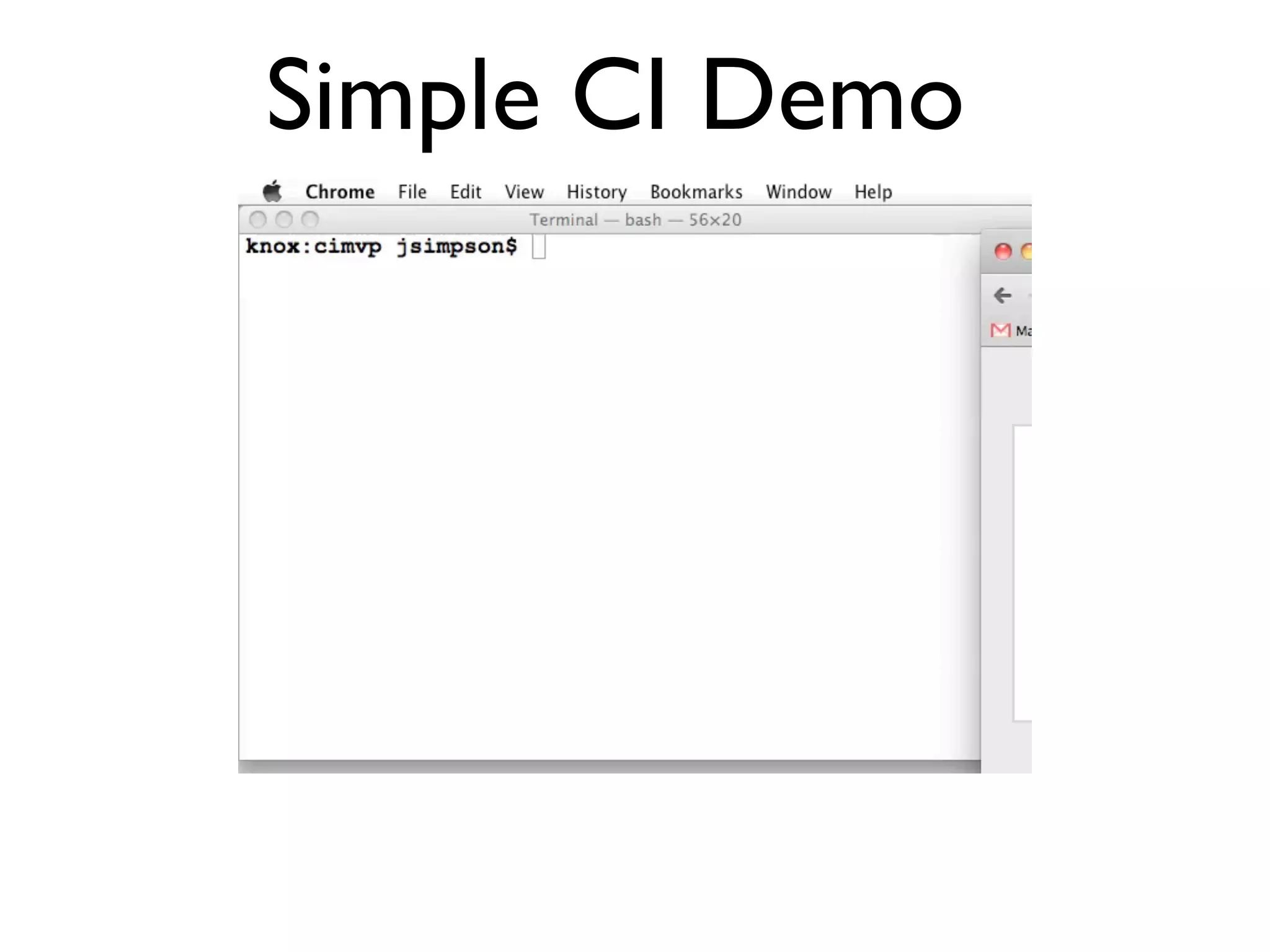 Simple CI Demo
 