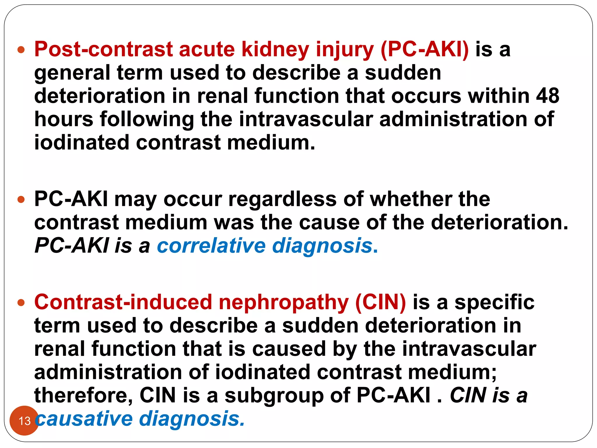 CONTRAST INDUCED NEPHROPATHY | PPTX