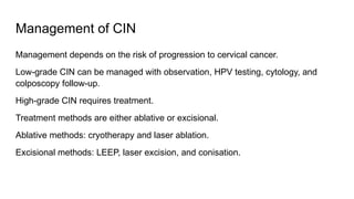 Comprehensive Overview of Cervical Intraepithelial Neoplasia ...