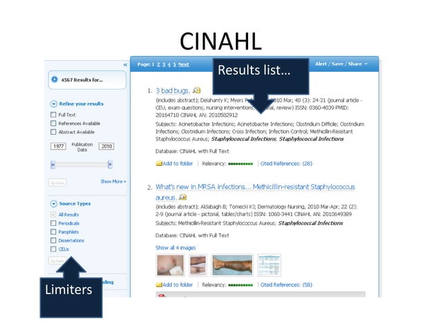 CINAHL Introduction | PDF