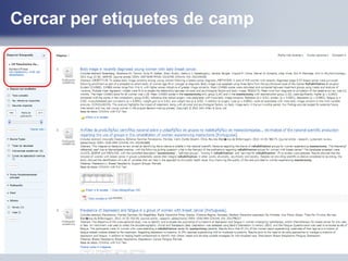 Cercar per etiquetes de camp
 