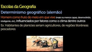 Ciência geográfica e conceitos da geografia
