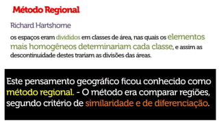 Ciência geográfica e conceitos da geografia