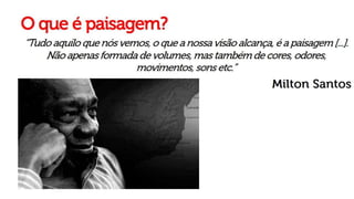 Ciência geográfica e conceitos da geografia