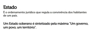 Ciência geográfica e conceitos da geografia