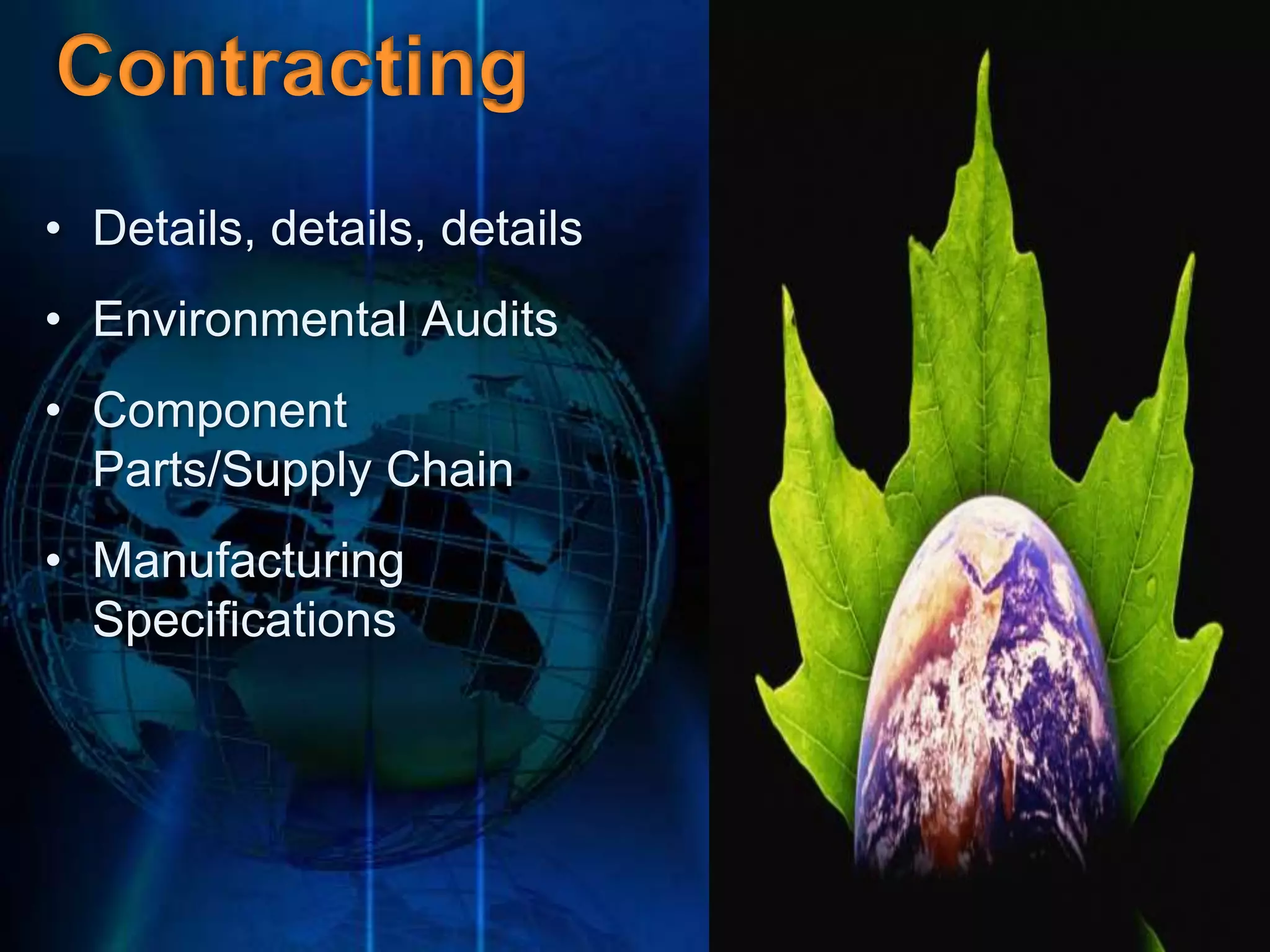 Cincinnati MEC 2009 Presentation: Evolving Green Economy