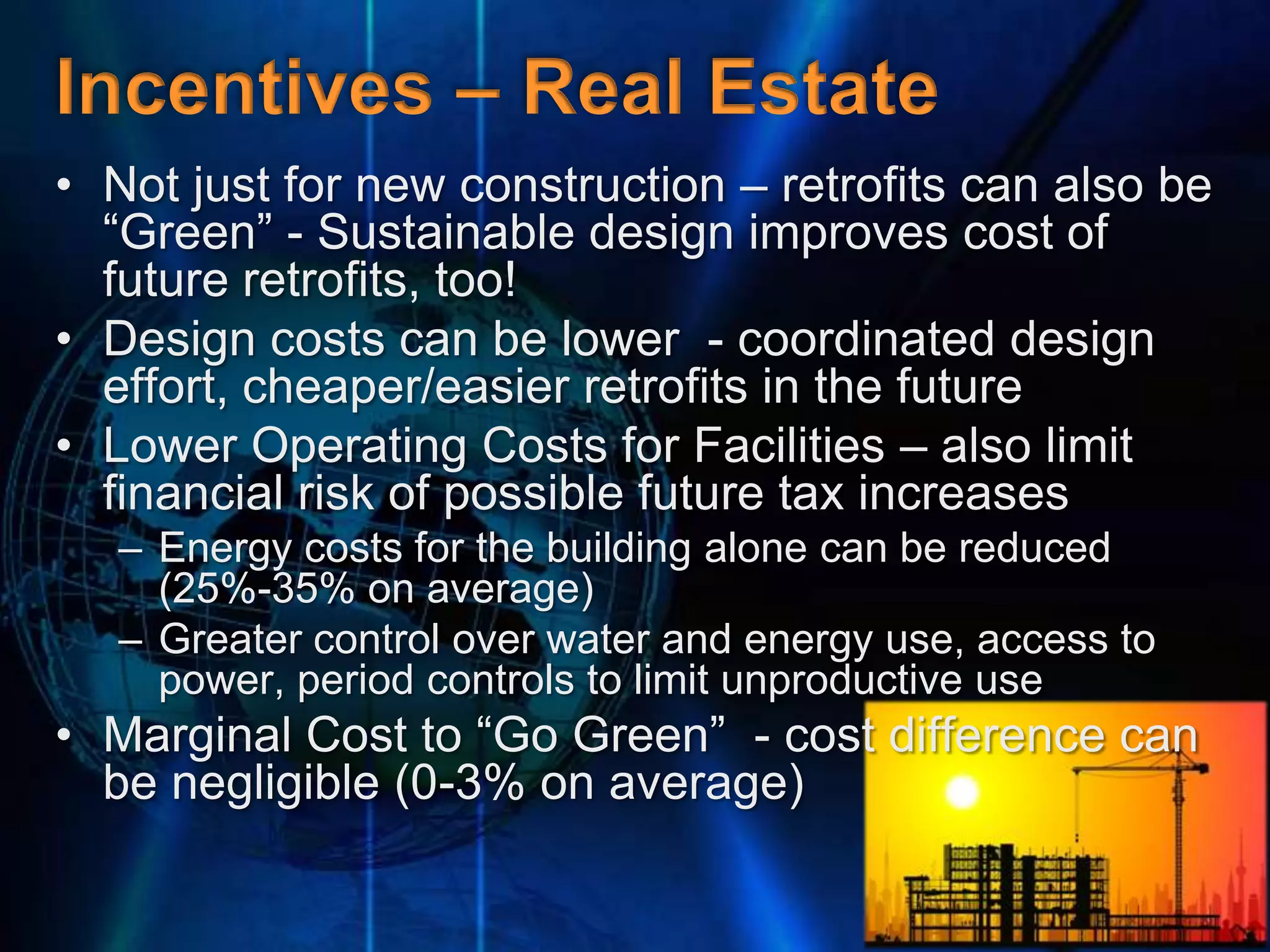Cincinnati MEC 2009 Presentation: Evolving Green Economy