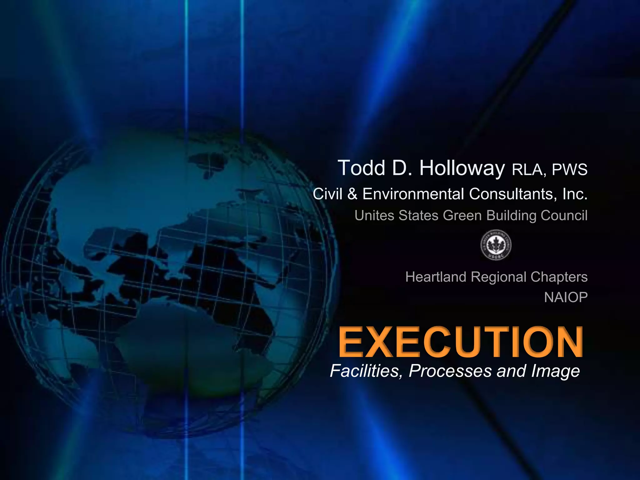 Cincinnati MEC 2009 Presentation: Evolving Green Economy