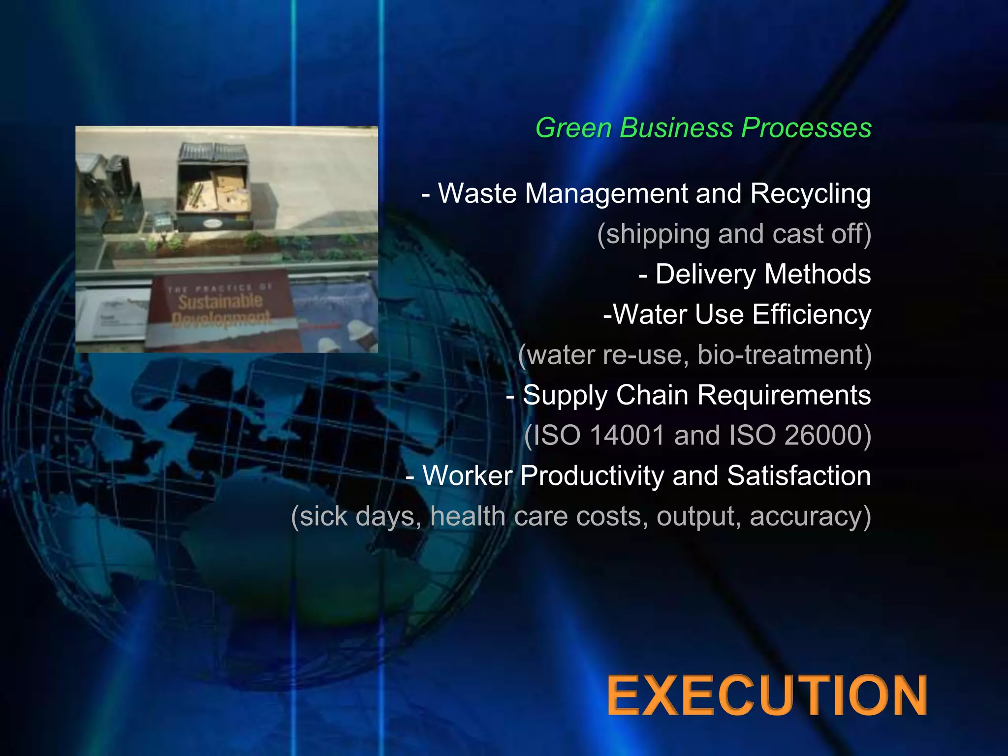 Cincinnati MEC 2009 Presentation: Evolving Green Economy