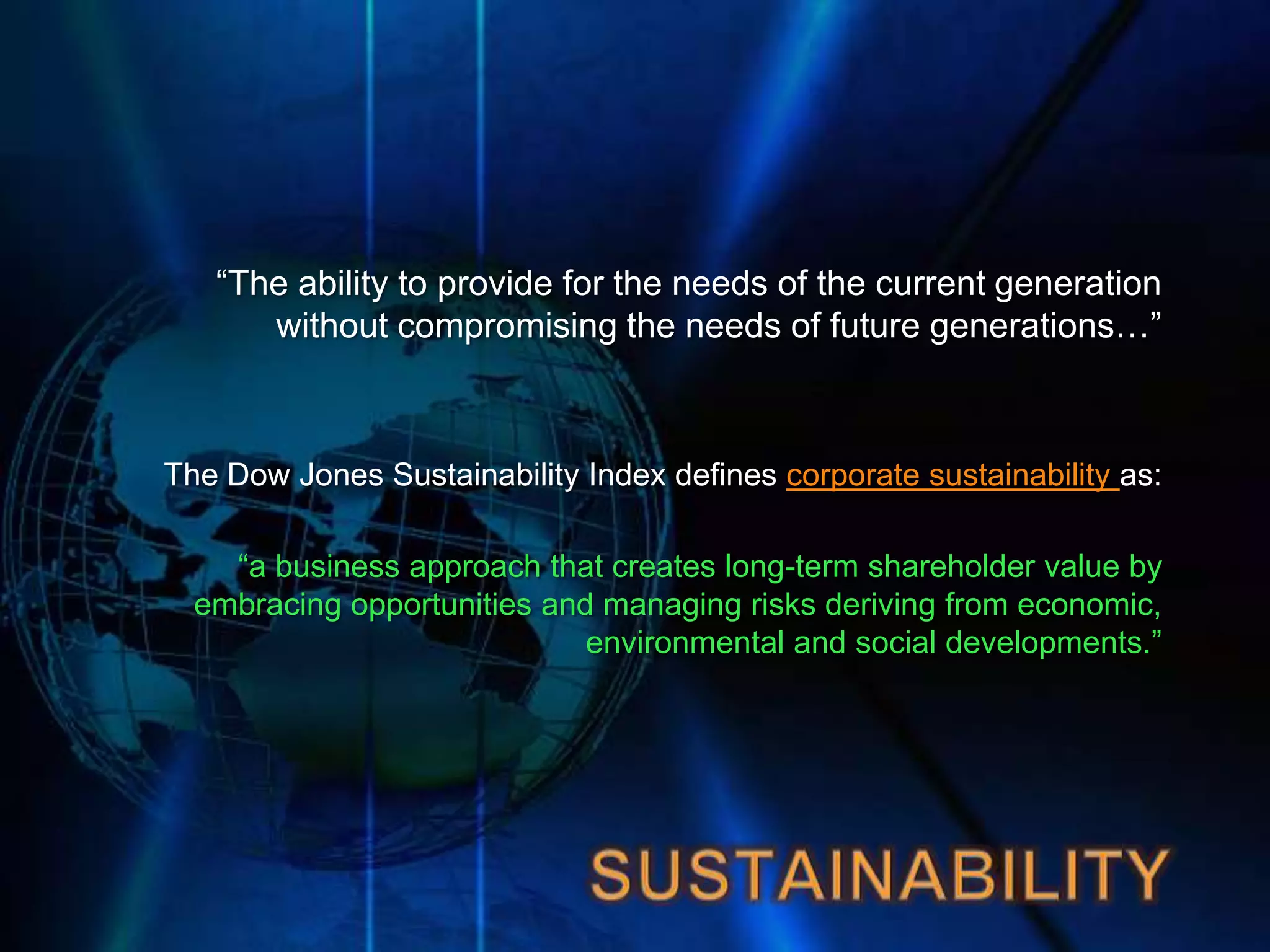 Cincinnati MEC 2009 Presentation: Evolving Green Economy