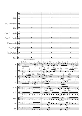 









2 Fl. 
  
2 Ob. 
  
2 Cl. en si bemol 
  
2 Fg. 
  








Tpas. 1ª y 3ª en fa 
  
Tpas. 2ª y 4ª en fa 
  


3 Tptas. en do 
  








Tbn. 1º y 2º 
  
Tbn. 3º y Tuba 
  


Perc. 
...a nuestros deudores...
  












S. 




fei-

le-ta

-

is
 

 
je

-

món



tois


o -

fei




-

le

-


ta-

is




 tois
o -fei
 



- le

-
 


ta-

is
C.  
tois
 
 
o


-


fei



-

le

-

tais





o

-

fei

-le

-tais

je -

món





o

-fei
 
-le

-tais
T. 


fí -




e

-

men
 




tois

o -

fei-

le-




tais

je

-
 

món

 




je

-

món

 

B. 




 
tois o

-

fei
 


-

le

-

tais





je

-
 
món

je -




món

je

-

món
 
je -















Vl. 1º  



    



   
 

   



    



   



   
Vl. 2º 




    



    



 
div
  
unis




   




div
 
unis
 



   
Vlas. 
unis




    



    



    



    


    



   
Vc.  



    



      
  


      
  


   
Cb.  



    



     
  
  
  
132
 