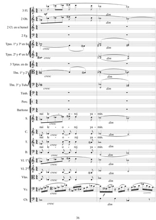









3 Fl. 
 


 


 

 


  
2 Ob. 
 


    
  
 
dim

2 Cl. en si bemol 
 
dim

2 Fg. 
  








Tpas. 1ª y 3ª en fa 

cresc

  
 
 
Tpas. 2ª y 4ª en fa 

   cresc
 
dim




3 Tptas. en do 
 
dim










Tbn. 1º y 2º   

cresc

 
 
dim
 
Tbn. 3º y Tuba 
  
cresc





Timb. 

 
dim



Perc. 

  


Barítono 

  












S. 

 



nai
cresc

le

-
 
o -

rej


ya -

min.
dim

C. 




nai

le -
cresc


o


-

rej


ya -

min.
dim 
T. 


 

nai

le -
cresc


o


-

rej


ya -

min.
dim
B. 
 

nai

le -
cresc


o


-

rej


ya -

min.
dim
















Vl. 1º 
 


 
cresc
  
  
 

Vl. 2º 


 
cresc 
 
 

 
dim

Vlas. 
 
 
cresc 
 
 

 
dim
dim
Vc. 
  

 
cresc




  
   
   



   





 
 


 



  





   
Cb. 
 
cresc

dim

 
 
36
 