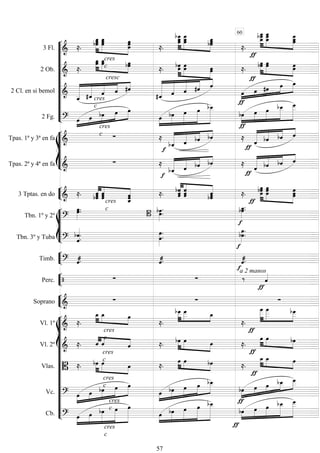











3 Fl.  



  
 





 











2 Ob.  



cres
c 
cresc




  




 

2 Cl. en si bemol  




 cres
c
  





   





   
2 Fg.  



    





   






   









Tpas. 1ª y 3ª en fa 
cres
c 






    





  
Tpas. 2ª y 4ª en fa 







    





   


3 Tptas. en do   






  

 
  





 










Tbn. 1º y 2º 


cres
c







Tbn. 3º y Tuba  
 








Timb.   




Perc.   
a 2 manos





Soprano 
  
















Vl. 1º  

 
 




 






 
 
Vl. 2º   


cres
c
  

 
   


 
  
Vlas.   
 

cres
c  

 
   


 
  
Vc.  




cres
c
  




    





    
Cb.  



 
cres
c

cres
c  




    





    
60
57
 