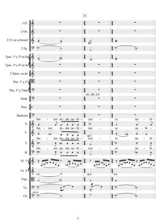 









3 Fl.      
2 Ob.      
2 Cl. en si bemol  
   
  
2 Fg. 


   









Tpas. 1ª y 3ª en fa  

    
Tpas. 2ª y 4ª en fa      


3 Tptas. en do      








Tbn. 1º y 2º      
Tbn. 3º y Tuba 
 
  
 


Timb. 
 

Ab, Db, Eb
 
 


Perc.   
  
 


Barítono 
 
  
 










S.  

bin -


not




de-

she

iar -

bi -

 
tsei -

 
ni


iar -


bi -
C.  
bin -

not





de-

she

iar -

bi -



tsei -

 
ni
 
iar -

bi -
T. 



bin -


not



de-

she

iar -

bi -
 
tsei -

 
ni


iar -


bi -
B. 


bin -


not





de-

she

iar -

bi -
 
tsei -
 
ni


iar -


bi -














Vl. 1º  

 
 


  

  



  
 


 



 
 

 
 


 


 
   


  
Vl. 2º  
 
 

Vlas.  
 
   
Vc. 



 
 

 
 

Cb. 
arco



  

20
7
 