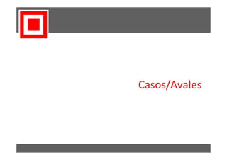 Casos/Avales
 