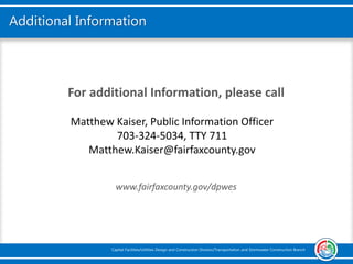 Cinder Bed Road Realignment | PPT