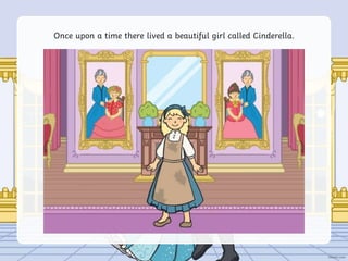 Once upon a time there lived a beautiful girl called Cinderella.
 